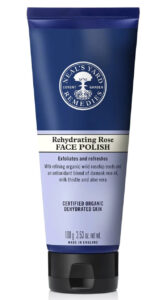Rose facial polish